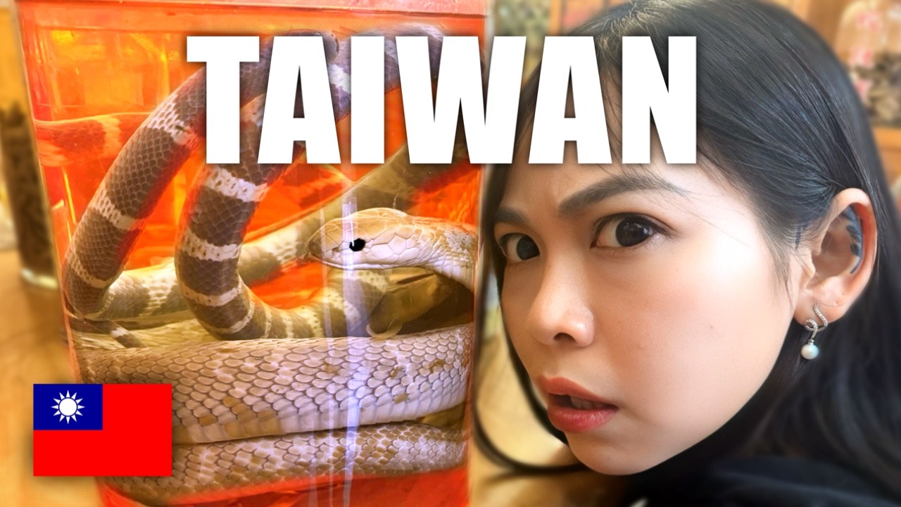We Ate Snake in Taipei… Then Ended Up Here 🇹🇼