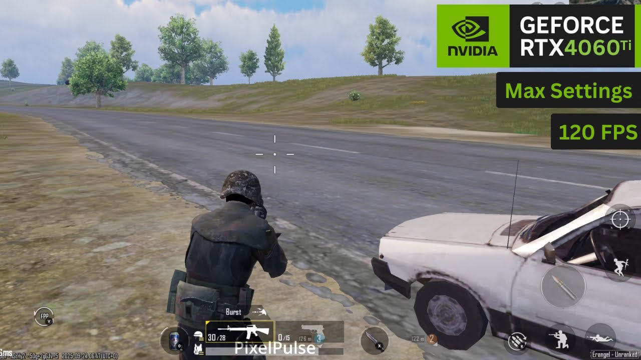 PUBG Mobile on PC 120FPS Benchmark | Gameloop Emulator | RTX 4060 Ti + i5 12400F