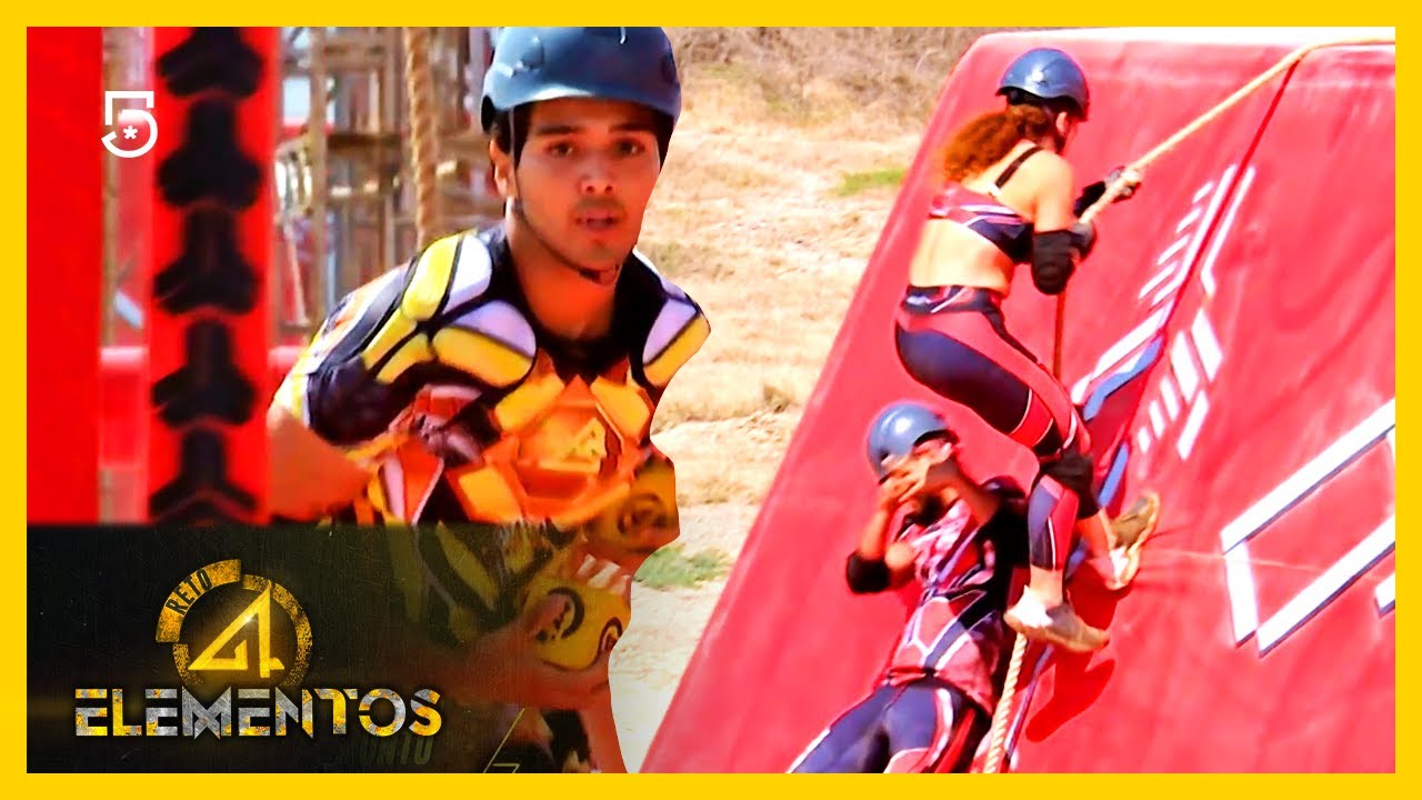 Equipo Tierra defiende su elemento | Reto 4 Elementos la liga extrema | El 5