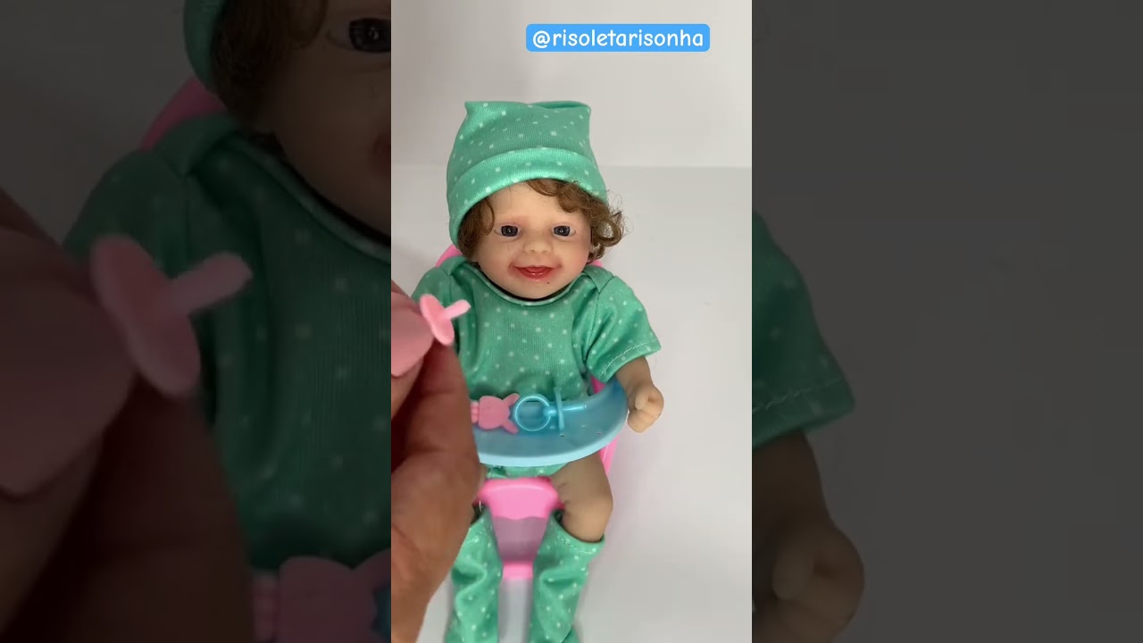 Bebê Reborn de Silicone Sólido 