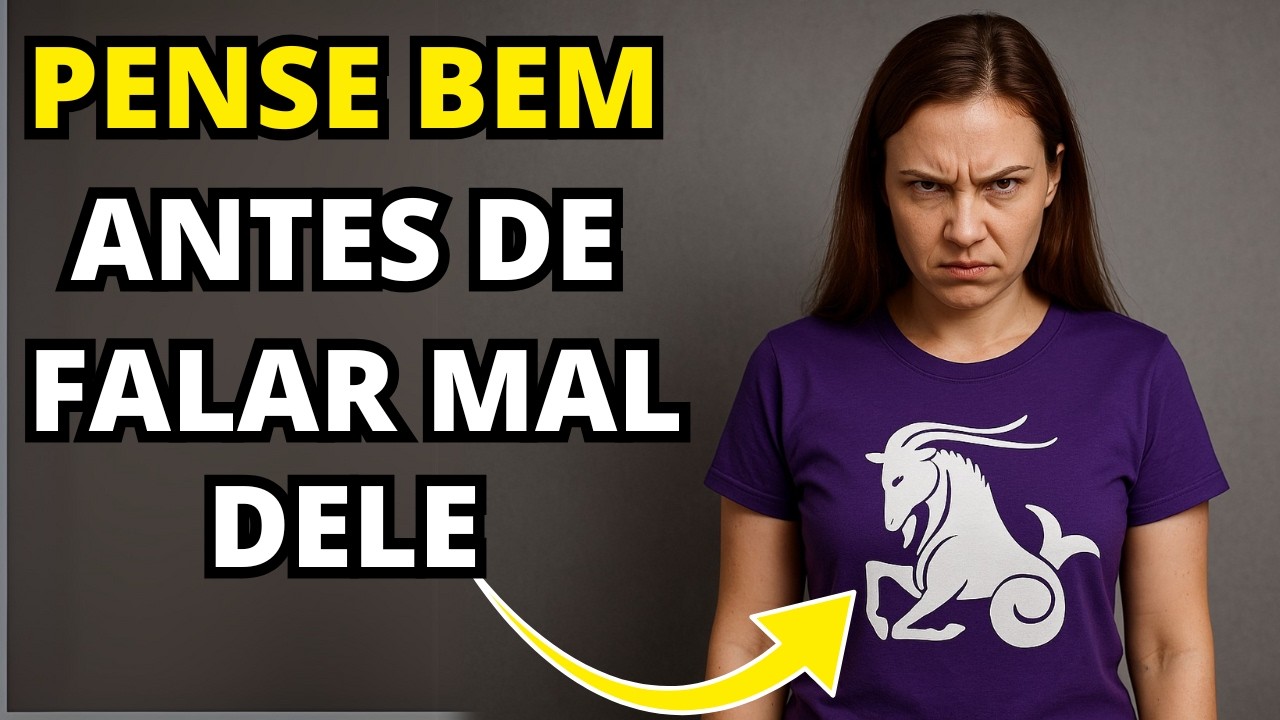 Os 7 Motivos Ocultos Para Nunca FALAR MAL De Alguém de Capricórnio