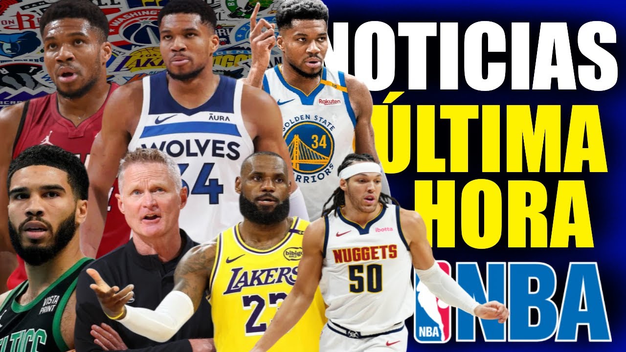 Warriors FAVORITOS por Giannis🔥 Wolves ??💣 Lebron⌛ Tatum ¿NO VUELVE?💥 Kerr FUERA ¿?🚨 ULTIMA HORA NBA