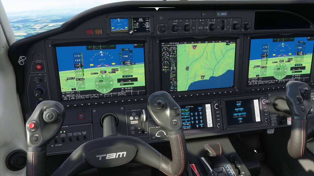 Базовое руководство по ILS в TBM 930 в Microsoft Flight Simulator 2020