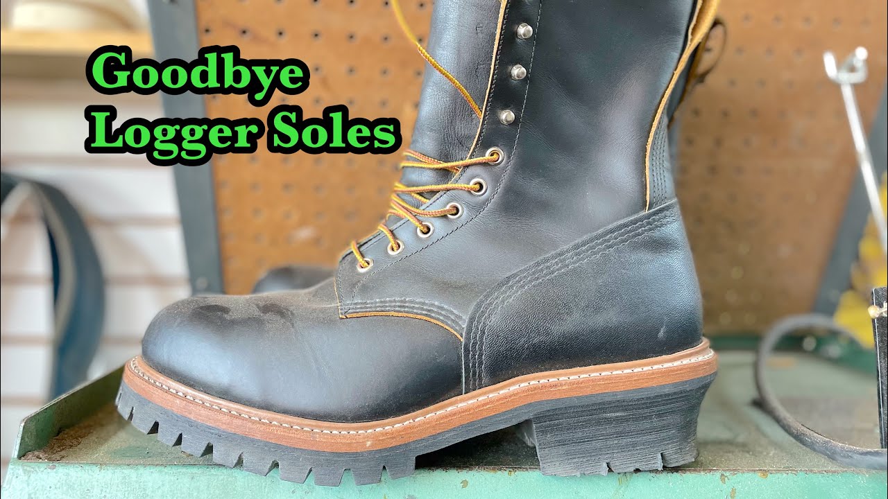 Red wing 9210 custom Resole #redwingheritage #redwingboots #shoerepair #cobbler