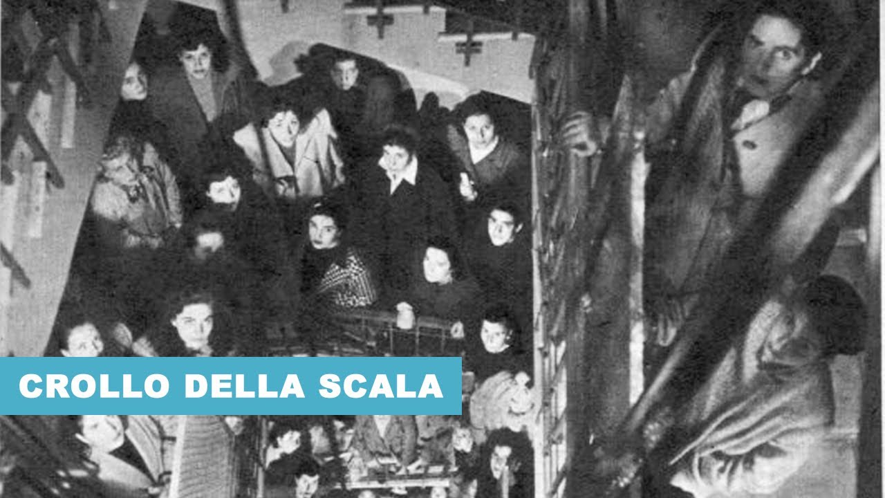 ROMA Ore 11: il drammatico CROLLO di una SCALA con sopra 100 Ragazze