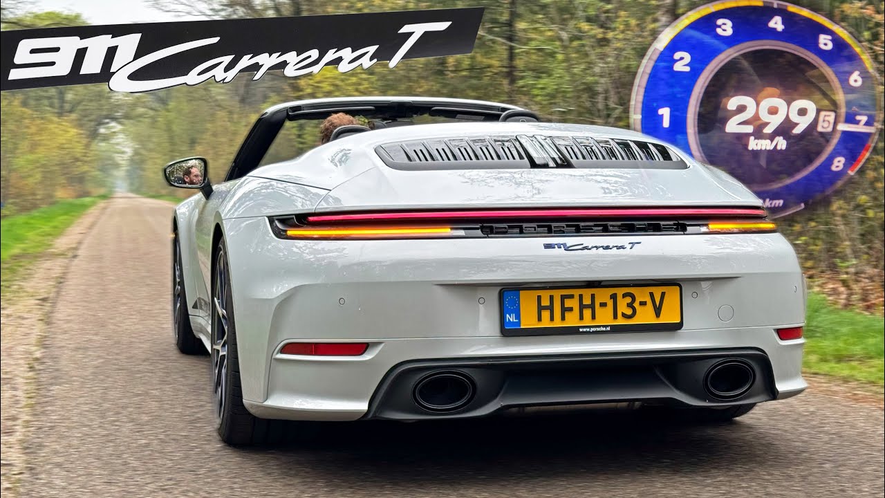 2025 Porsche 992.2 Carrera T *MANUAL* 0-100 100-200 POV & SOUND