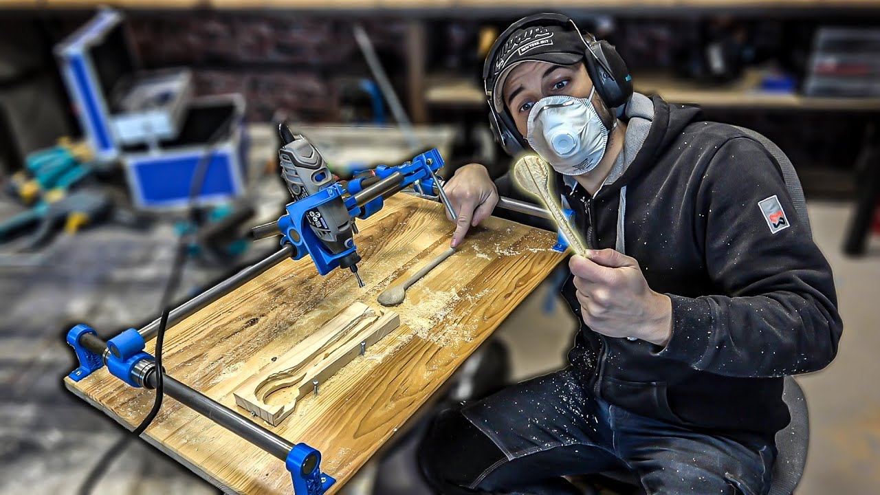 ►Fabriquer une CNC manuelle ! (Duplicateur)