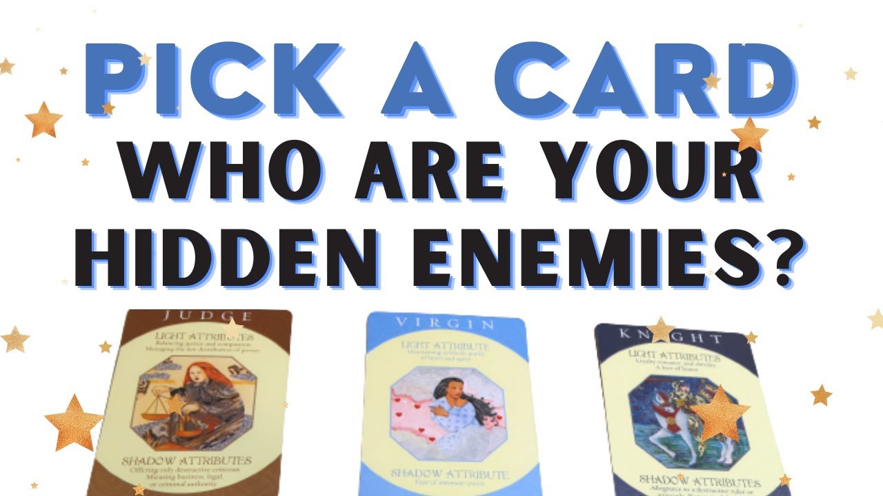 🧐Pick A Card 🧐 Who are your Hidden Enemies? Obsessed Jealous Stalking Lover Ex Family Friend Time