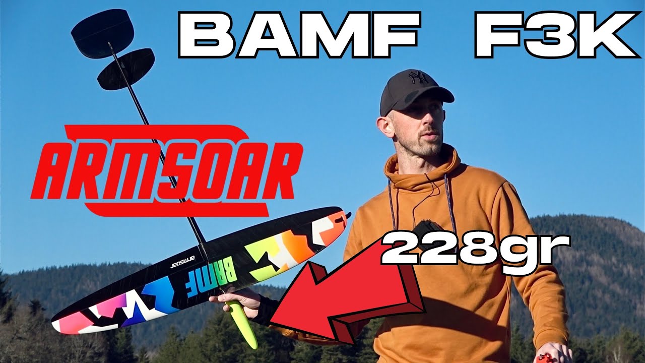 BAMF DLG F3K @ArmSoar @jeremaero5478  |  NO THERMALS FLIGHTS 🥺 (English/Français) 4K