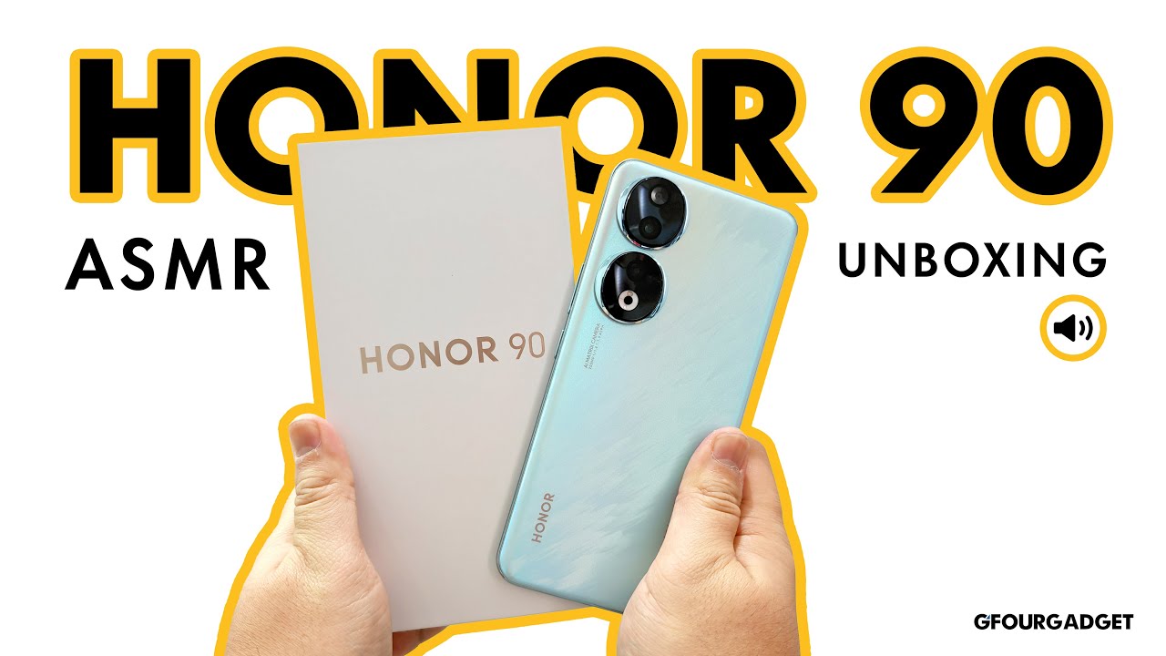 HONOR 90 ASMR Unboxing