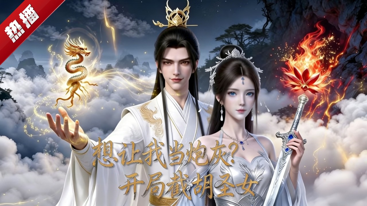 MULTI SUB《開局截胡聖女》不是傳統的反派的我，怎麼可能按套路出牌！ 秦風穿書修仙界覺醒反派系統，為了改寫劇情活下去，只好對主角重拳出擊！ #AI #漫劇 #動漫 #無盡動漫社