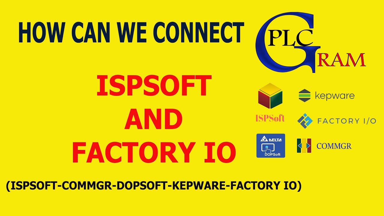 DELTA PLC Tutorial : How Can We Connect ISPSoft To Factory IO Without Real PLC