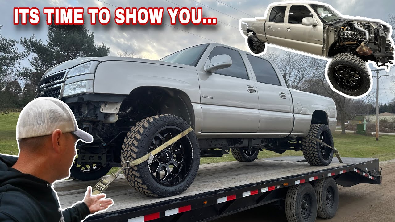 I Took My $5000 Duramax Project To The Local Body Shop!