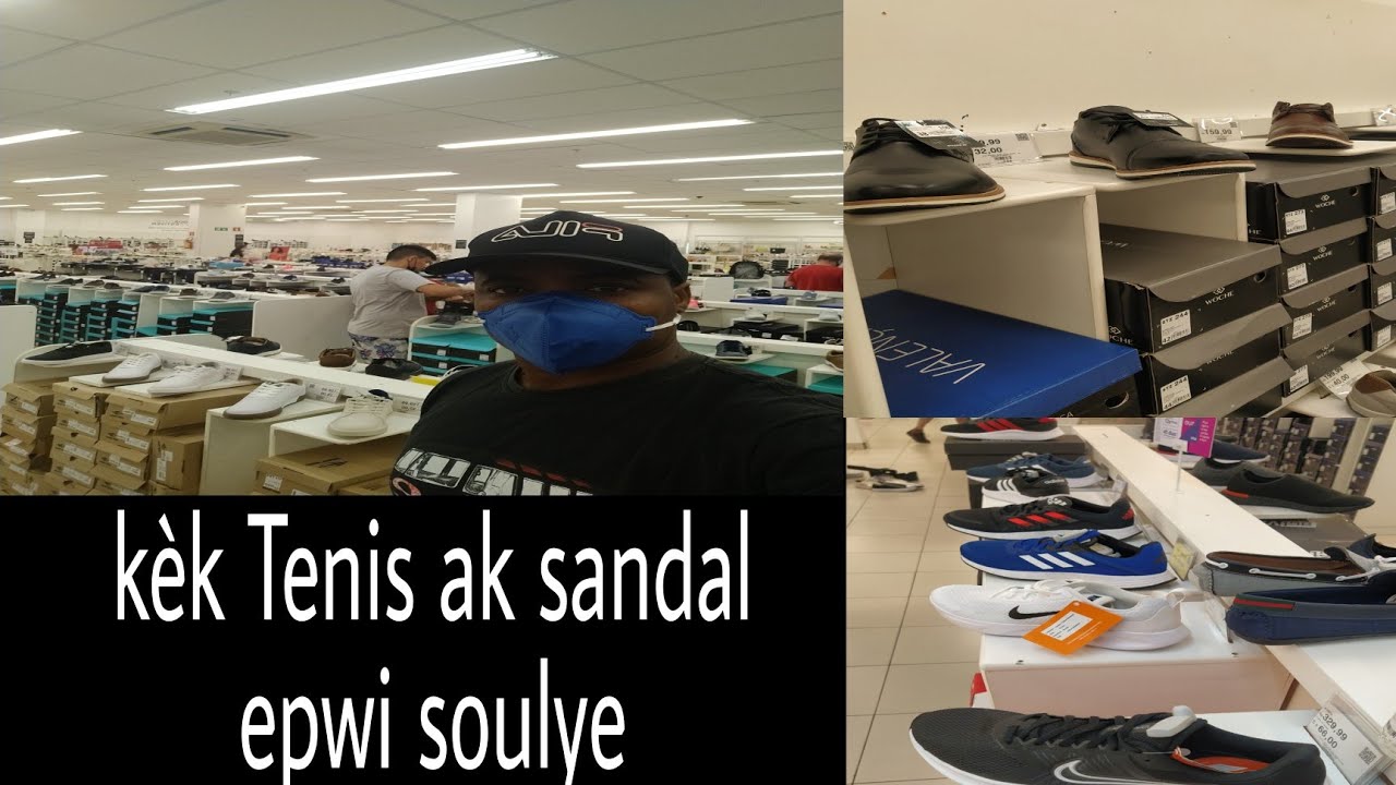 Brésil :men kèk tchaniz,soulye,bòt,tenis,avan ou vini Brésil gade yo si pou achte depwi Ayiti !03/21
