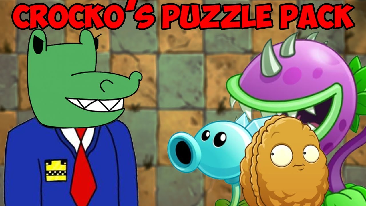 Прохожу свои собственные уровни Plants Vs Zombies! (Набор головоломок от Крокко)