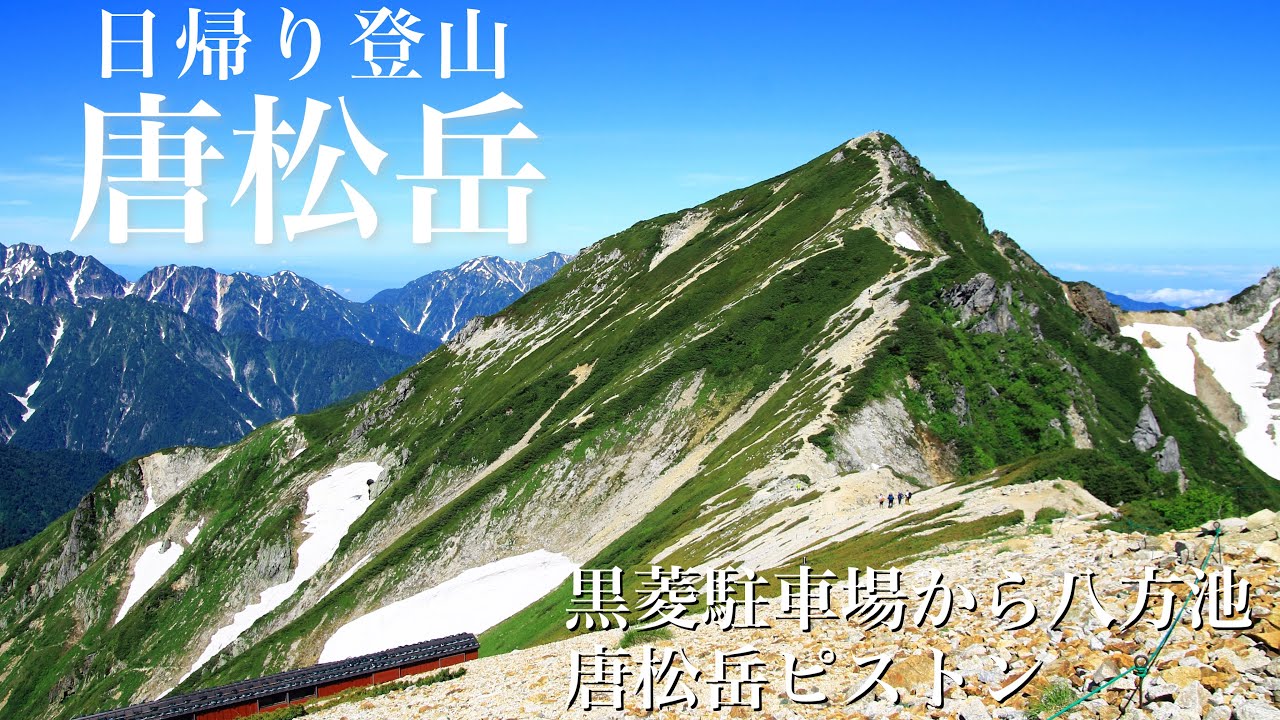 【夫婦登山】お花いっぱい初夏の八方池・唐松岳（日帰り登山）