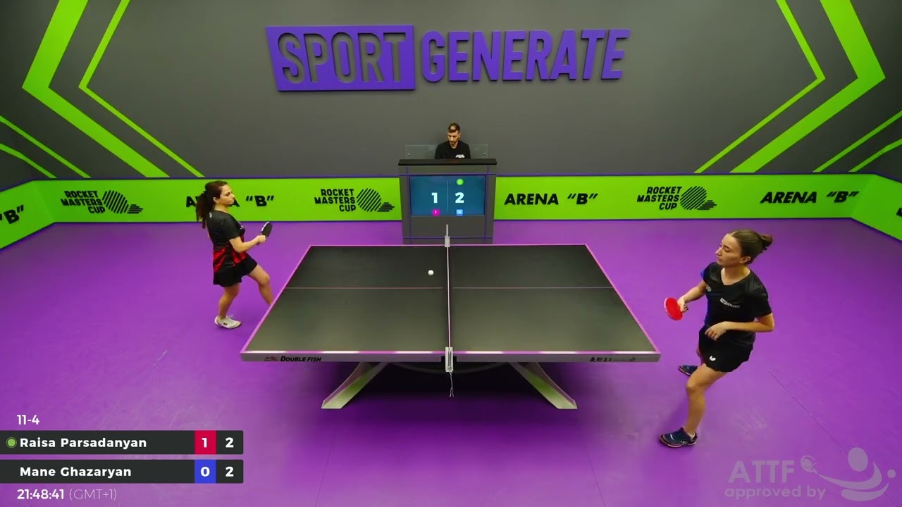 Table Tennis | R.Parsadanyan - M.Ghazaryan | 20.01.2026 21:45 (CET) | RMC.W 34248337