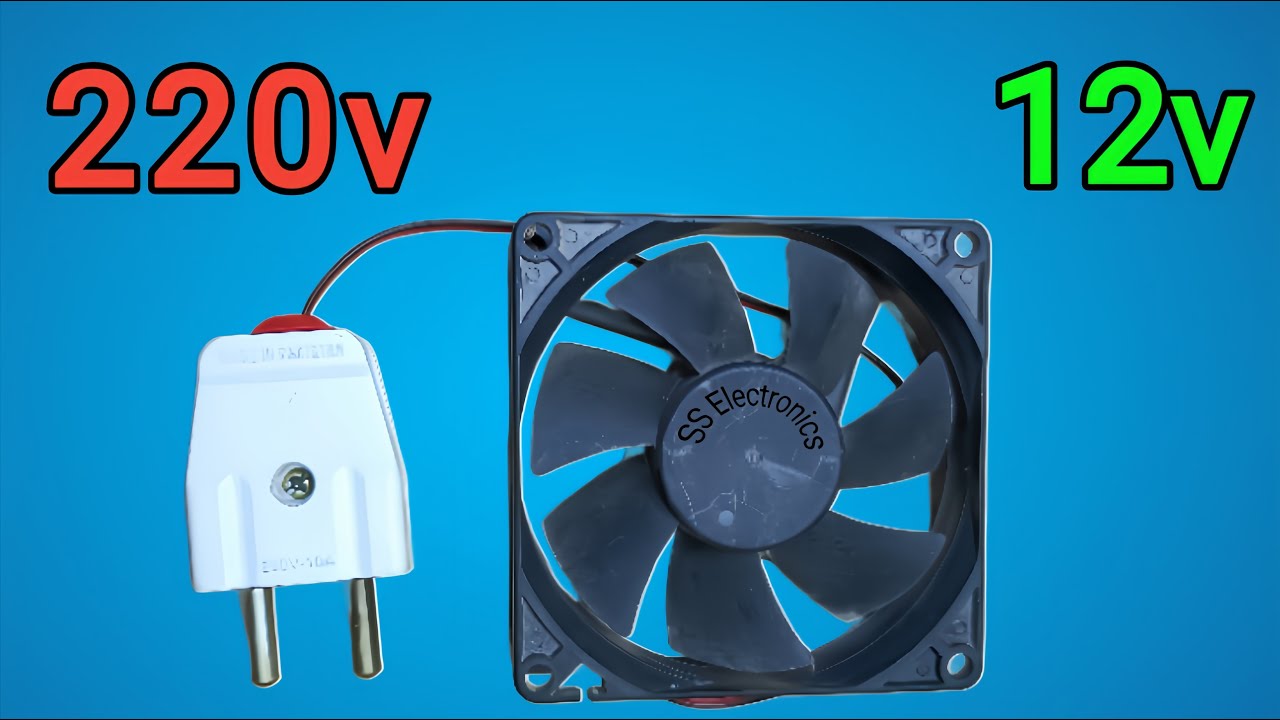 Convert 220v to 12v with this SIMPLE trick! | Ac To Dc | 220v to 12v converter | Without Transformer