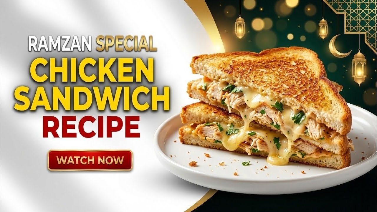 Chicken sandwich recipe | ramzan special recipe #chicken #viralvideos #youtube #sandwich #trend 