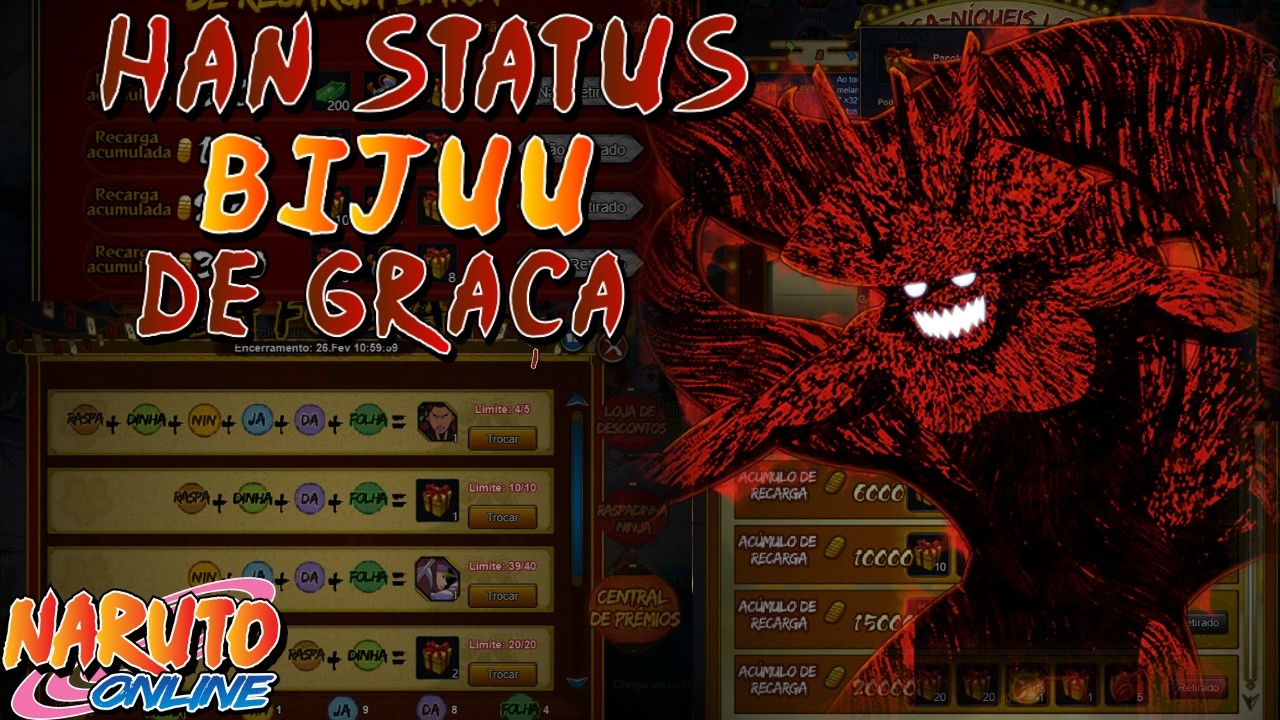 SEMANINHA PERFEITA PRA EFETUAR GRANDES RECARGAS! - NARUTO ONLINE