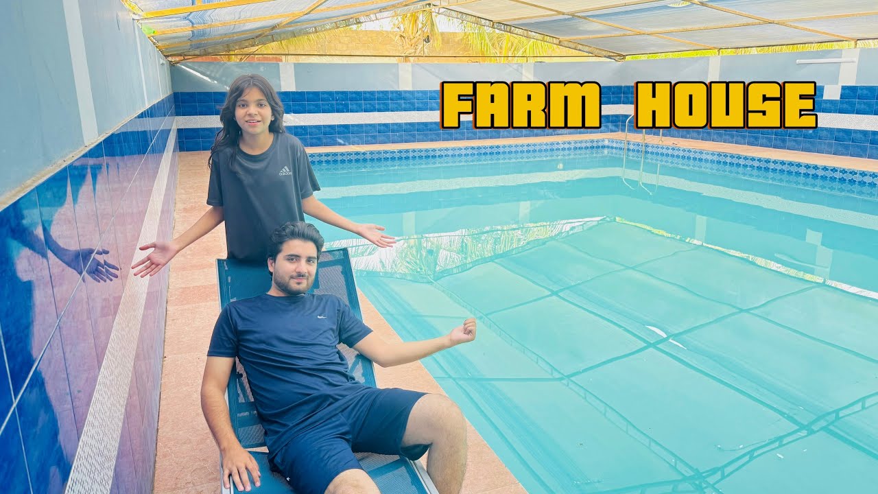 Farm House main bhot enjoy kiya 😍 Such a memorable day