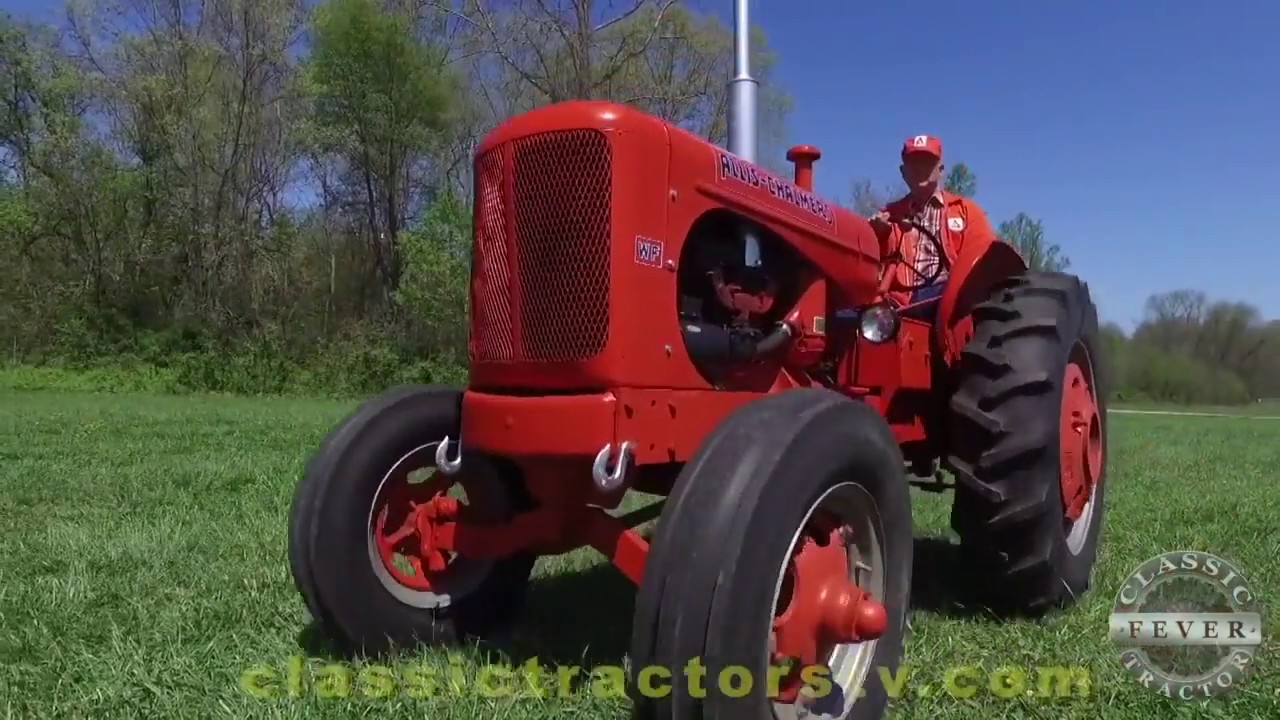 What is a WF? - 1949 Allis-Chalmers Model WF Tractor - Classic Tractor Fever