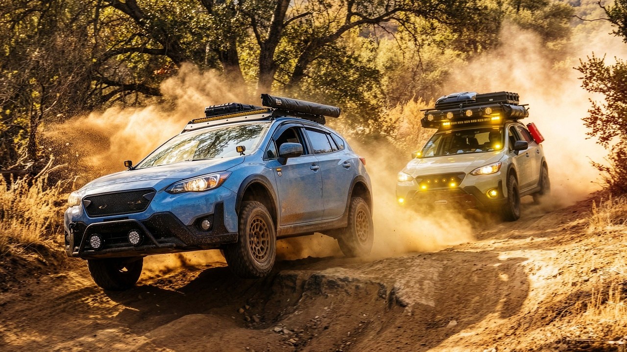 2 автомобиля Subaru ведут себя как Jeep (застревают)
