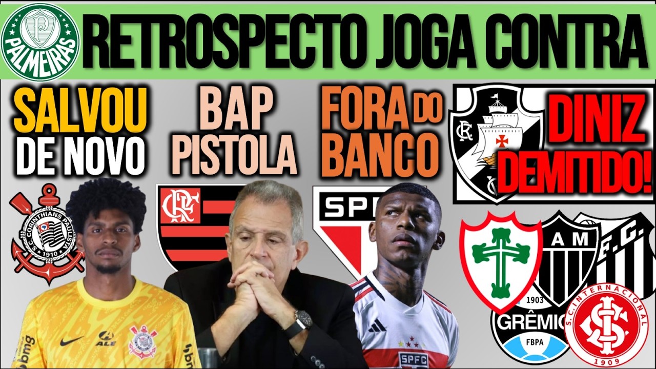 HUGO SOUZA HERÓI| BAP PISTOLA| ARBOLEDA BARRADO? VERDÃO FREGUÊS? DINIZ DEMITIDO, GALO, LUSA, GRENAL