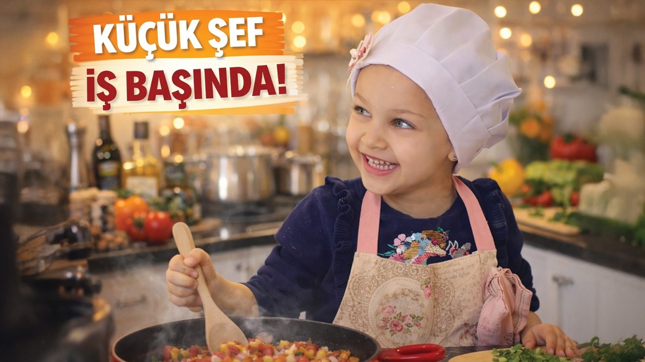 Mutfakta Küçük Bir Şef Var 👨‍🍳🍳🥄- Canım Annem