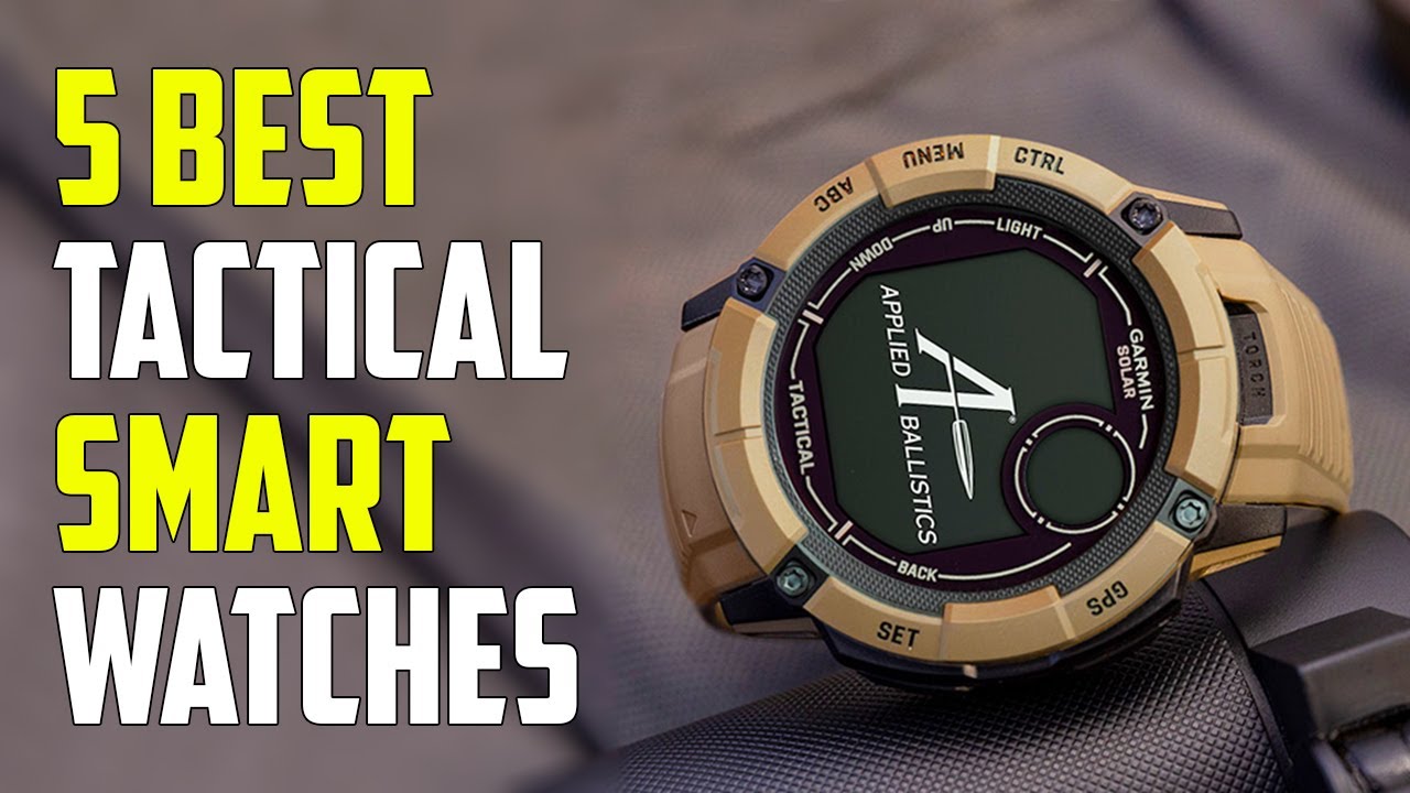 5 Best Tactical Smartwatches 2024 | Best Tactical Watches 2024