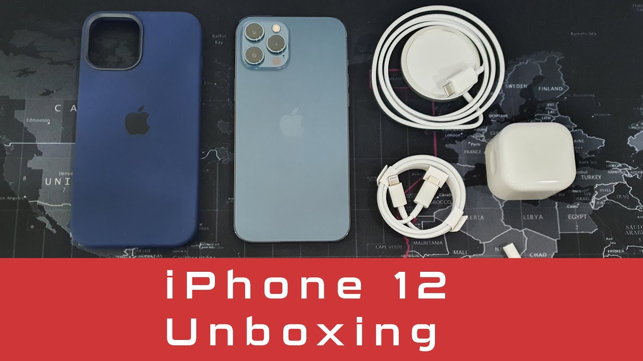 😁 فتح صندوق آيفون 12 برو ماكس مع جميع اكسسوارات مكتبة جرير | Unboxing iPhone 12 Pro Max Collection.