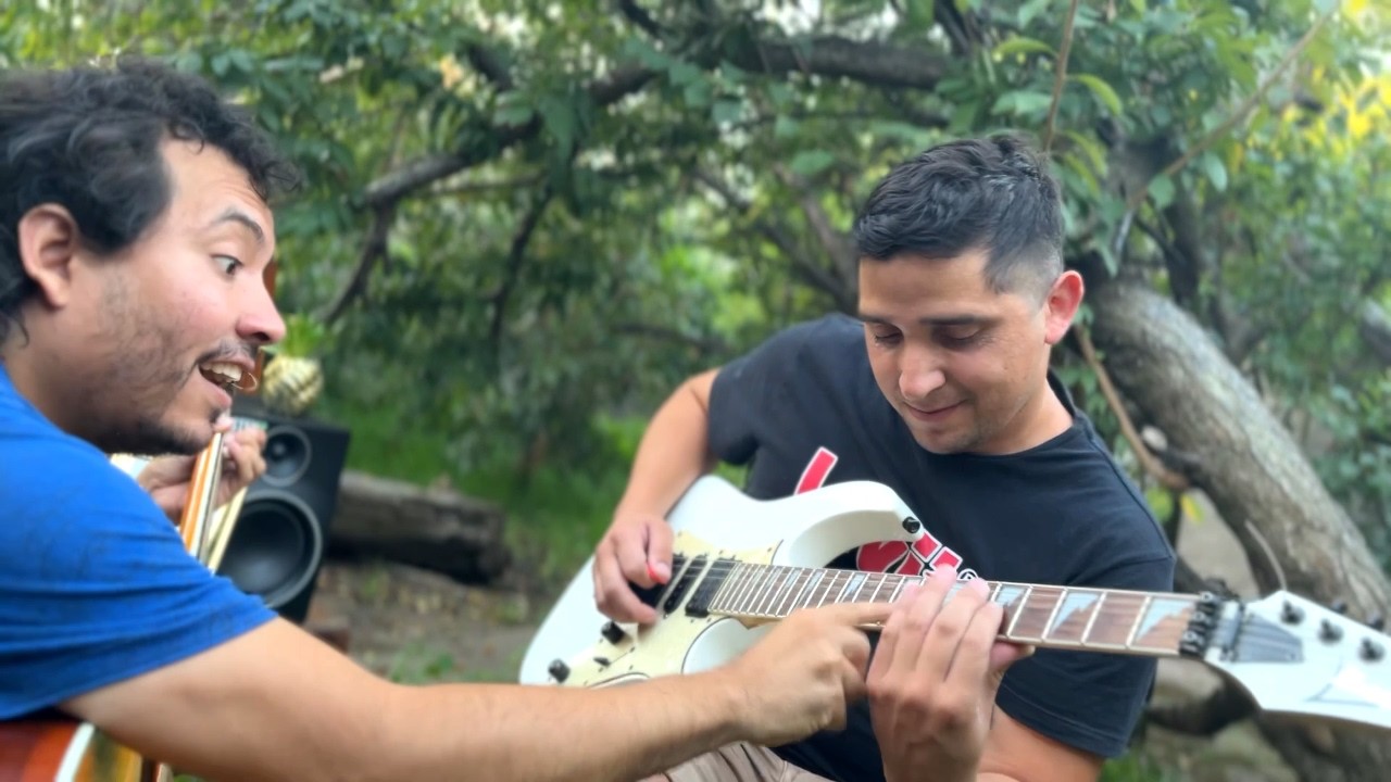 My Student Learns to Improvise and Enjoy playing the Guitar.