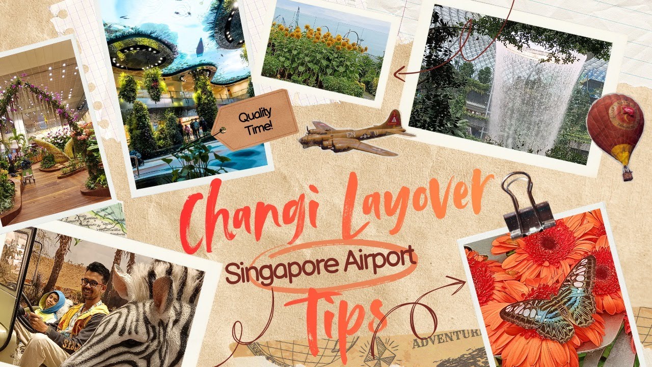 HOW TO SPEND YOUR LONG LAYOVER IN CHANGI AIRPORT?? A Detailed Vlog on Singapore Changi Airport.