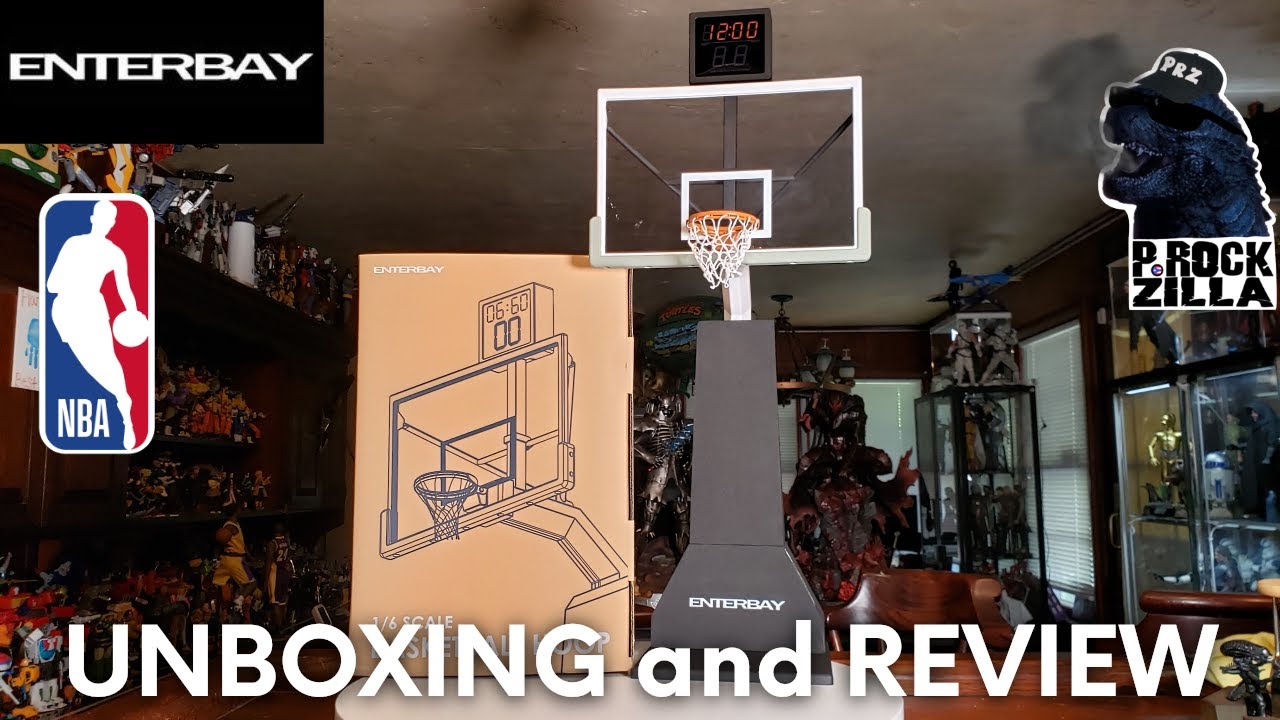 Enterbay 1/6 Scale Basketball Hoop With Shot Clock | Unboxing & Review |