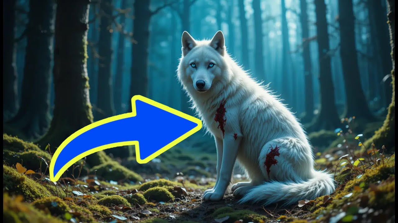 🎥 Who saved this injured wolf?😱Do animals have feelings too?🐺❤️#AnimalRescue #Wildlif#SaveAnimals