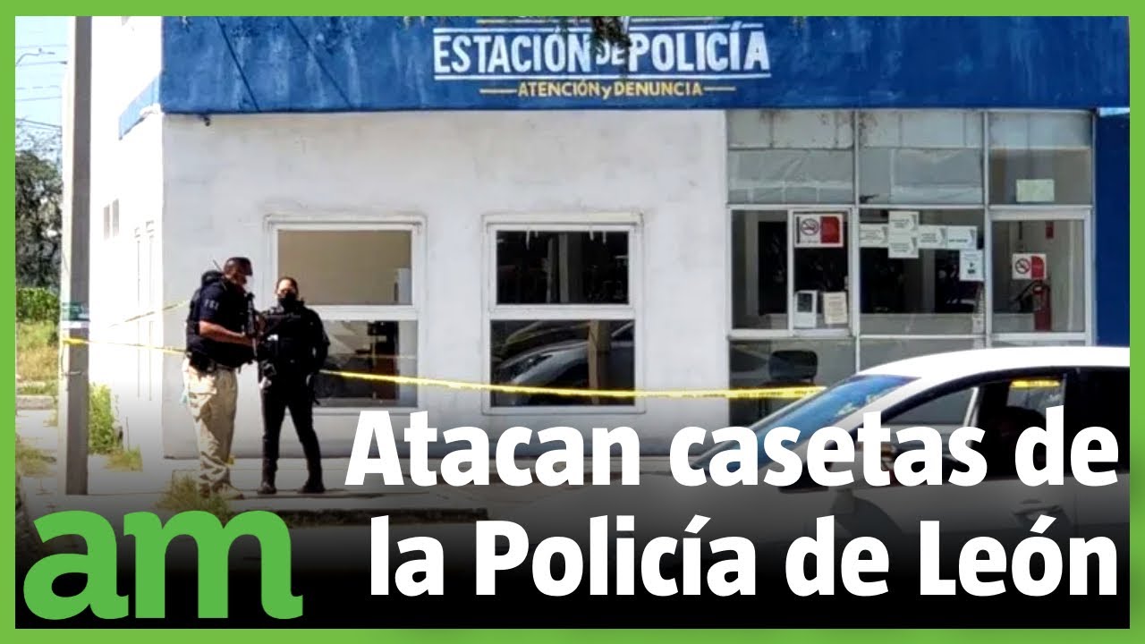 Realizan ataques SIMULTÁNEOS a la POLICÍA de León Guanajuato
