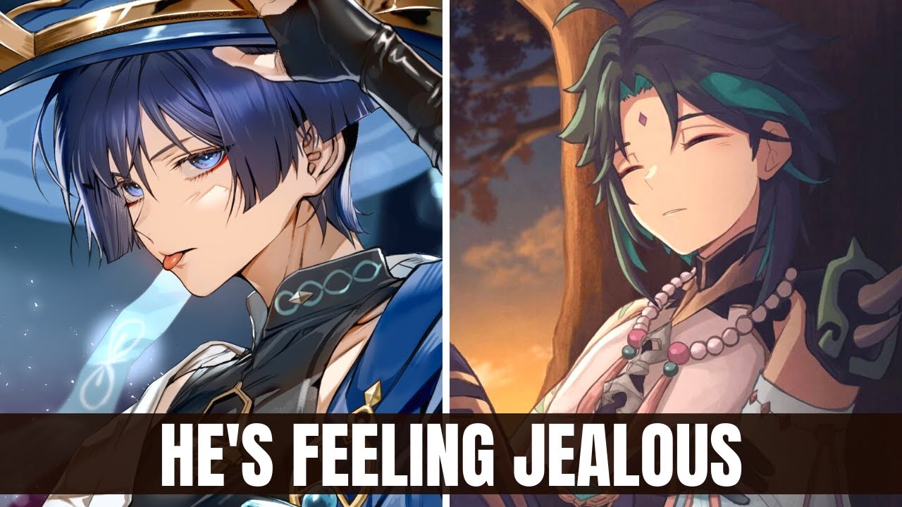 He's being jealous - genshin impact x listener asmr