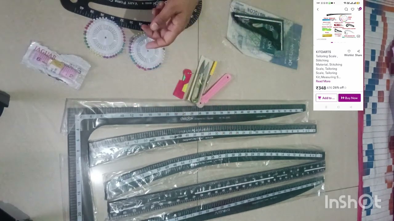 Tailoring tool .  Stiching tool from meesho  Beginners के लिए Sewing Tool kit . 