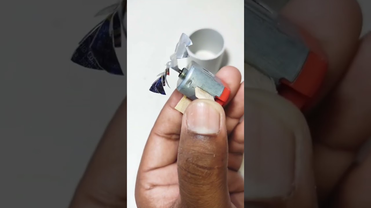 Electric jet fan making || mini fan making 