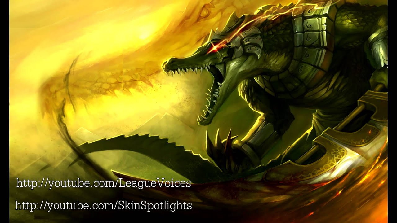 Renekton Voice - English - League of Legends