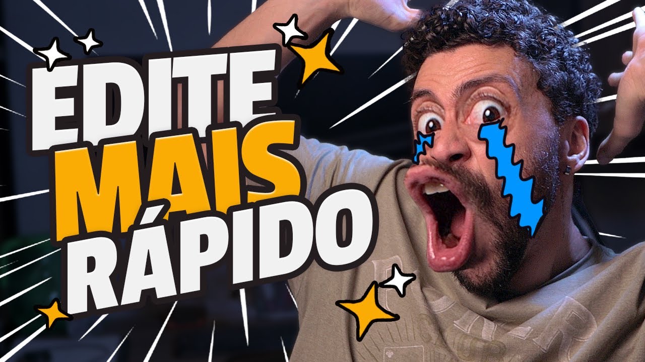 Edite MUITO MAIS RÁPIDO usando isso | Tutorial Adobe premiere