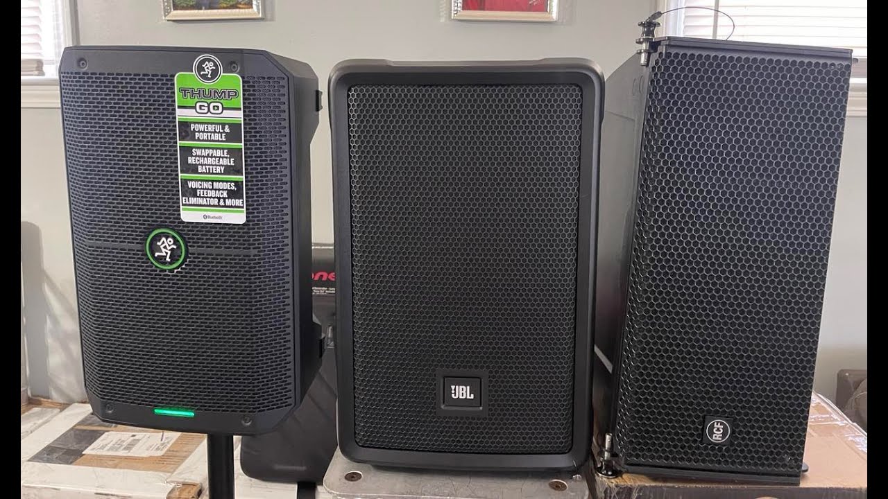 JBL IRX108bt  VS  MACKIE THUMP GO..... CUAL ES MEJOR ????