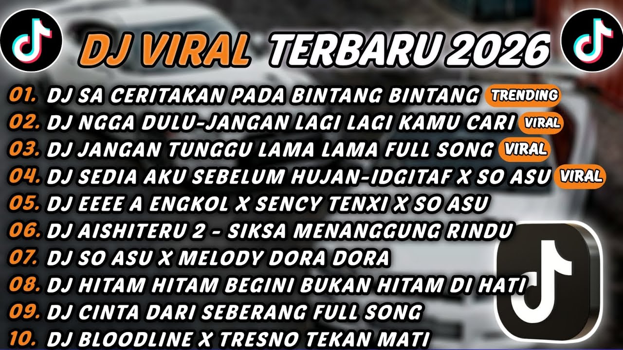 DJ TIKTOK TERBARU 2026 - DJ SA CERITAKAN PADA BINTANG BINTANG🎵DJ NGGA DULU-JANGAN LAGI LAGI KAMU🎵