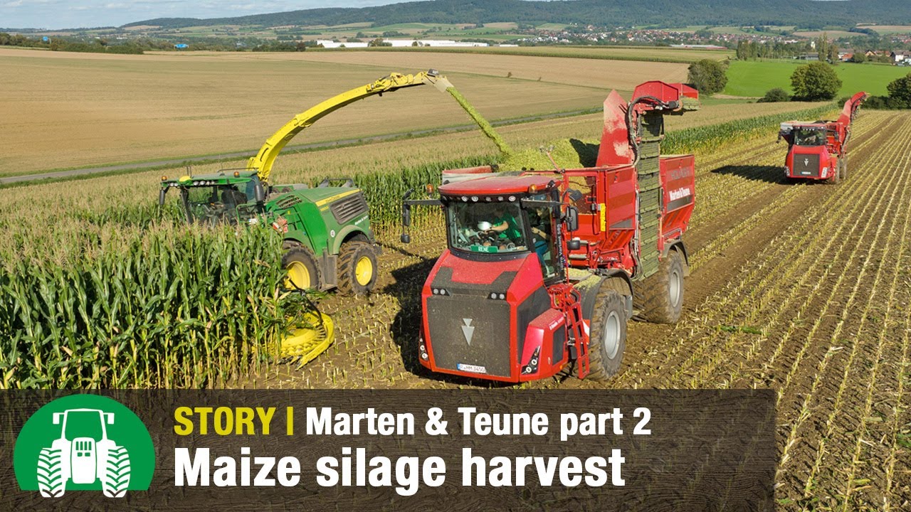 Agrarservice Marten & Teune in action | John Deere forage harvesters & tractors | Pt 2 | Contractors