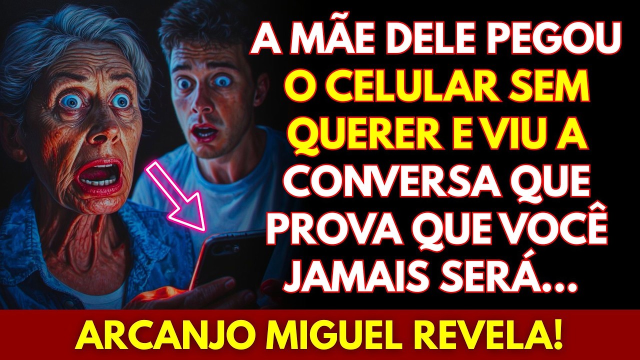 💖A MÃE DELE PEGOU O CELULAR SEM QUERER E VIU A CONVERSA QUE PROVA QUE VOCÊ JAMAIS SERÁ...