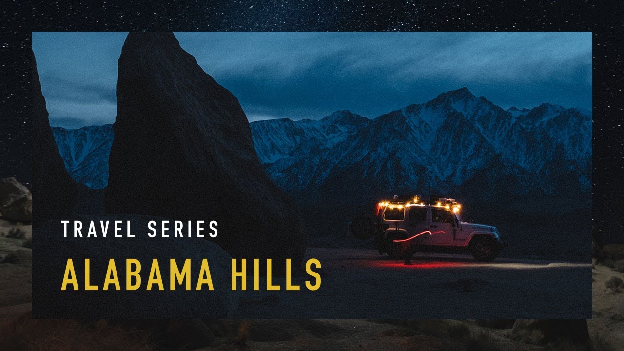 Solo camping at Alabama Hills with Fujifilm X-Pro2 & Contax G2 in Jeep Wrangler / 솔캠 차박 사진여행