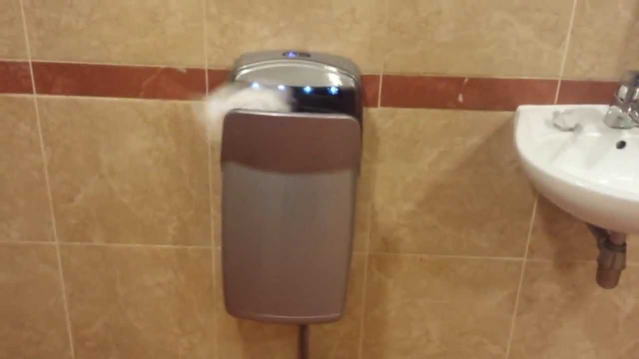 Paper Towel in Hand Dryer