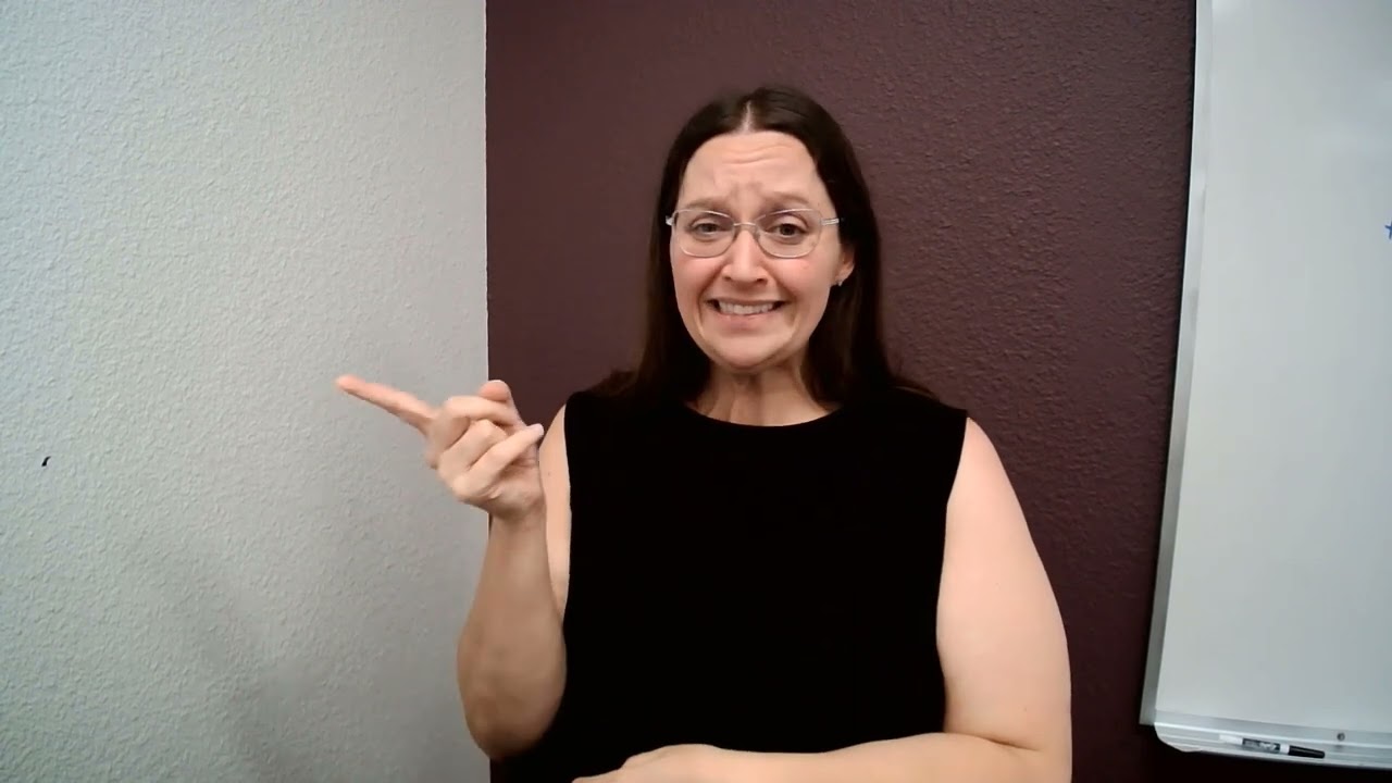 ASL Comprehension - Hiking Story