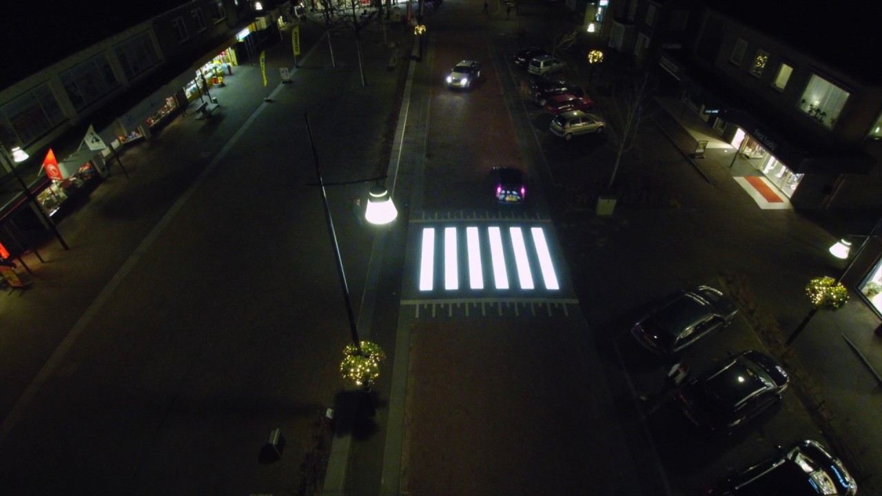 Lighted Zebra Crossing