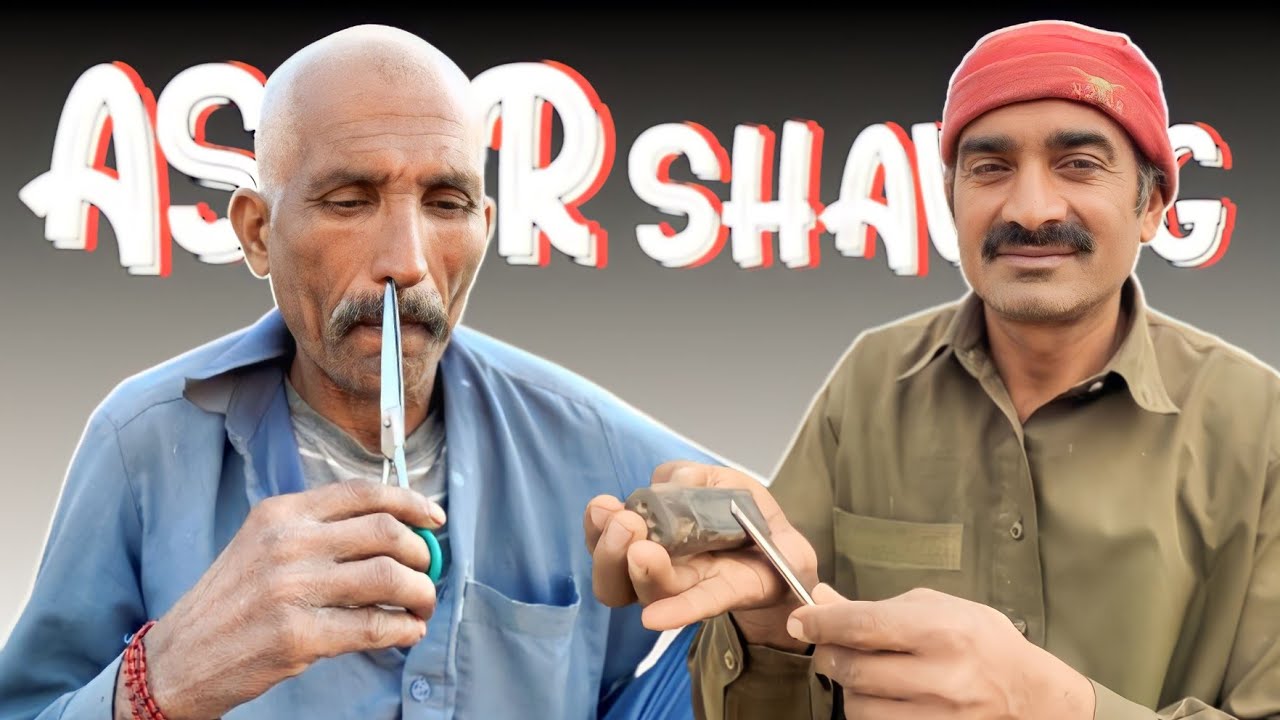 ASMR Relaxing Beard Shaving | Asmr Barber is Very Old!! [ASMR] @dharvodavidJeremiahMotiversity